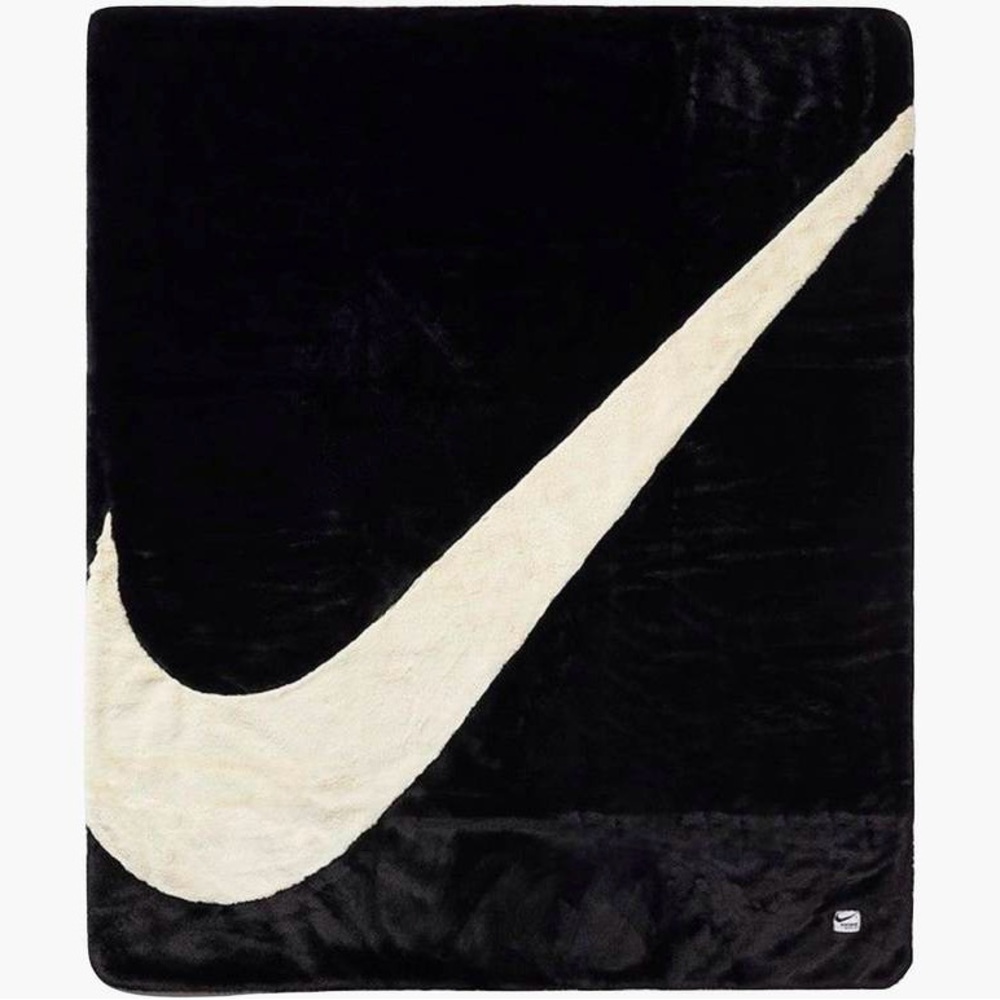 Nike Swoosh Faux Fur Blanket